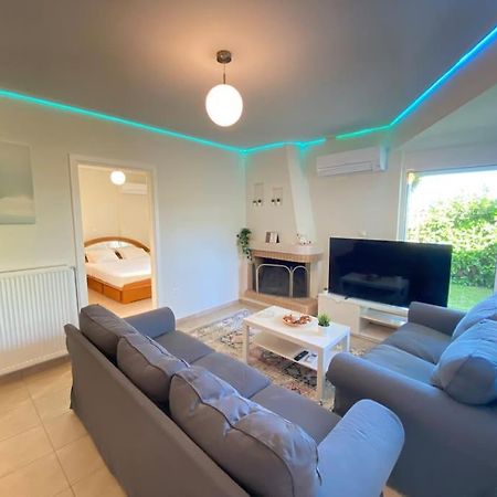 Cozy 2 Room Apartment With Garden Near Athens Air-Port Artemida  Exteriér fotografie
