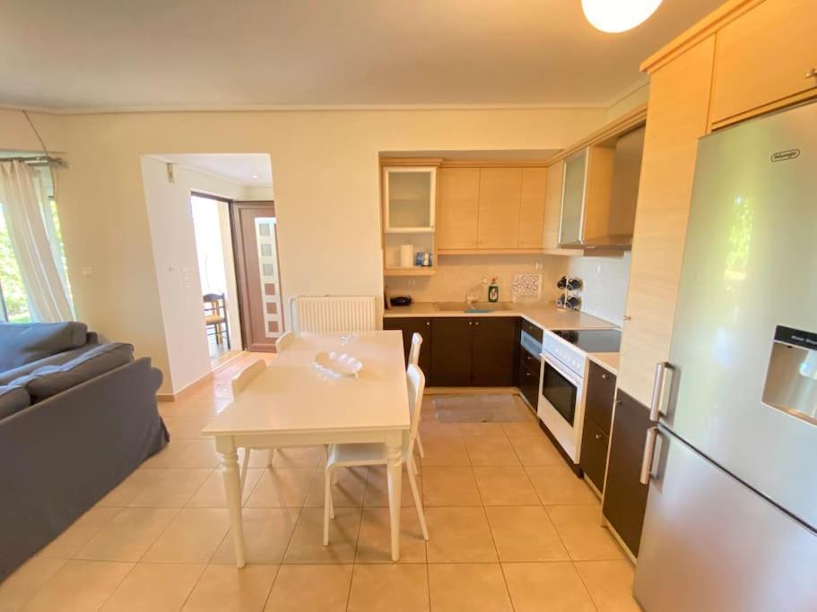 Cozy 2 Room Apartment With Garden Near Athens Air-Port Artemida  Exteriér fotografie