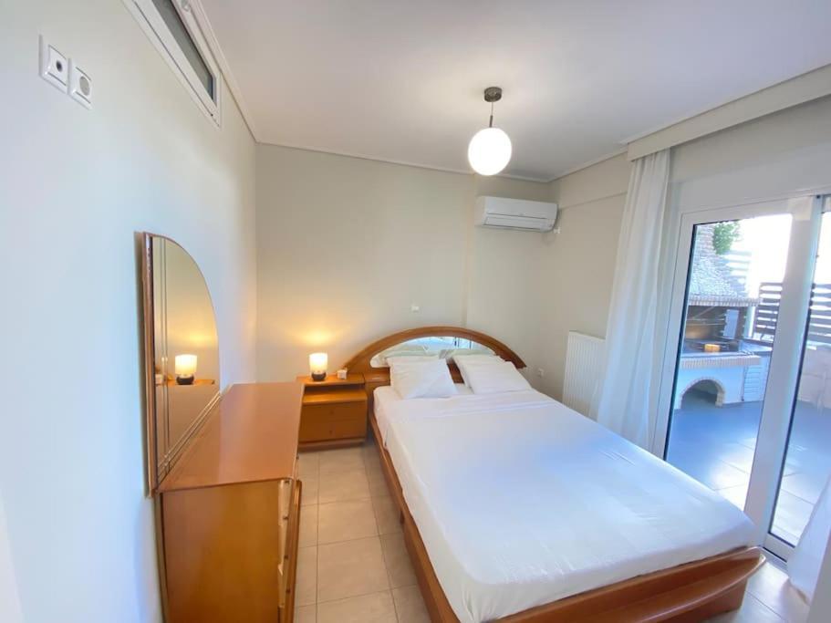 Cozy 2 Room Apartment With Garden Near Athens Air-Port Artemida  Exteriér fotografie