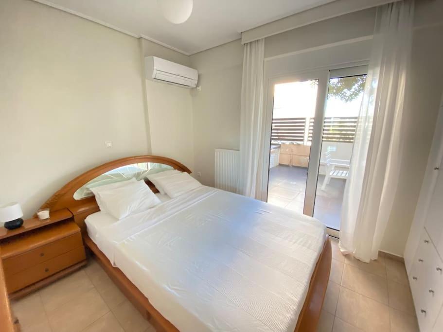 Cozy 2 Room Apartment With Garden Near Athens Air-Port Artemida  Exteriér fotografie