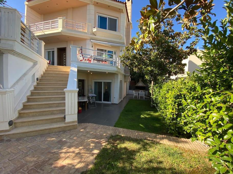 Cozy 2 Room Apartment With Garden Near Athens Air-Port Artemida  Exteriér fotografie